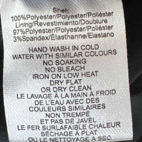 Ciebon Maja halter Dress Plisse' Pleats Deep V Neck Black SZ S NWOT Designer - Picture 9 of 10